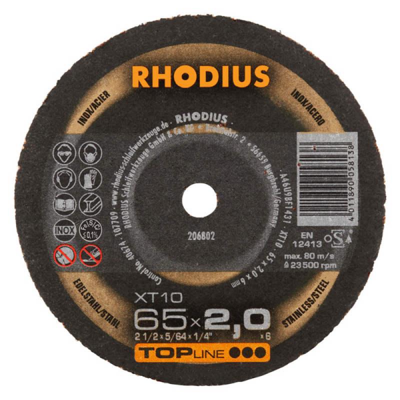 Mini Trennscheibe XT10 65 x 2.0 mm